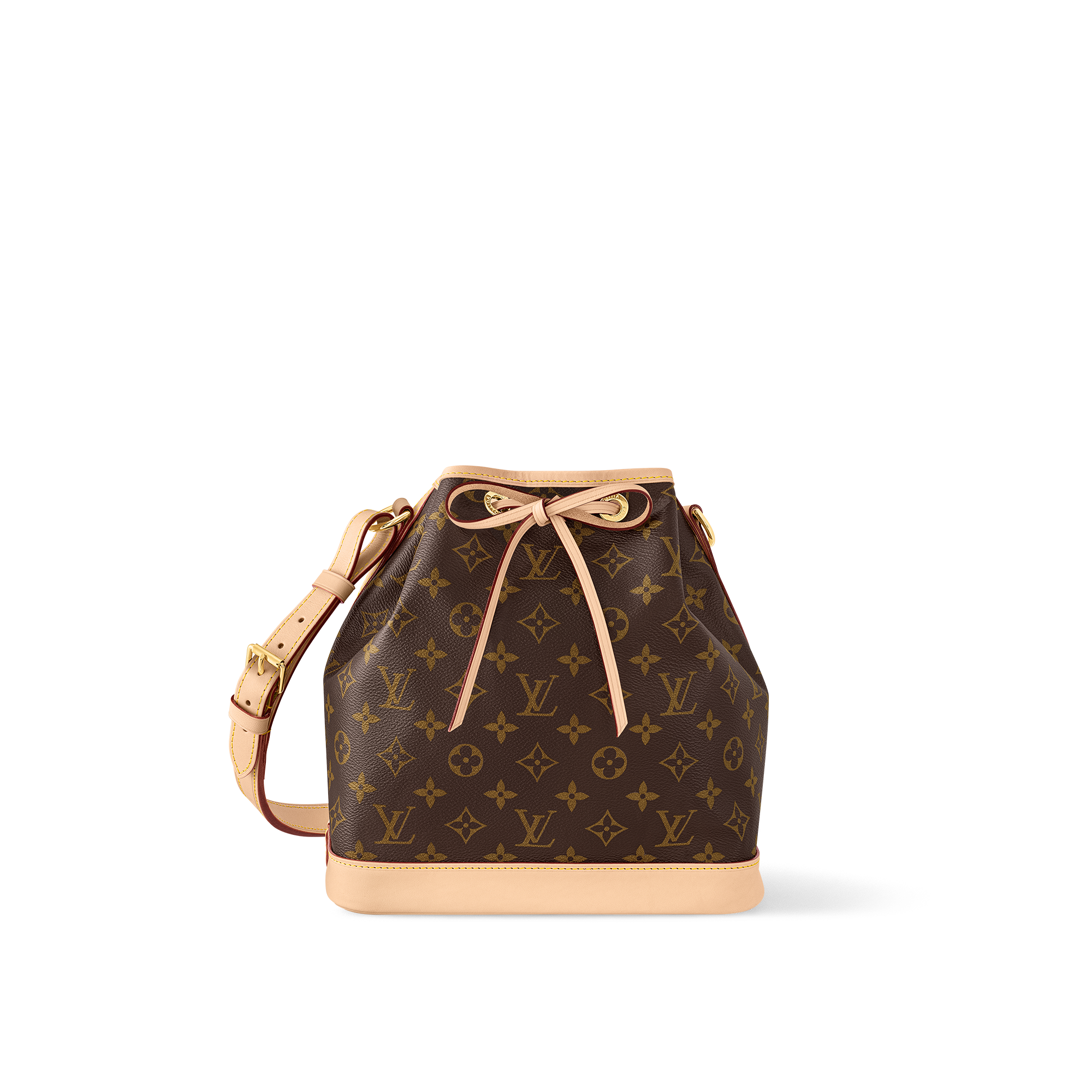 Petit Noe Bucket Bag Luxury Monogram Canvas Brown LOUIS VUITTON